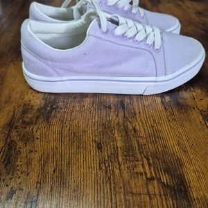 Lavender Canvas Sneakers